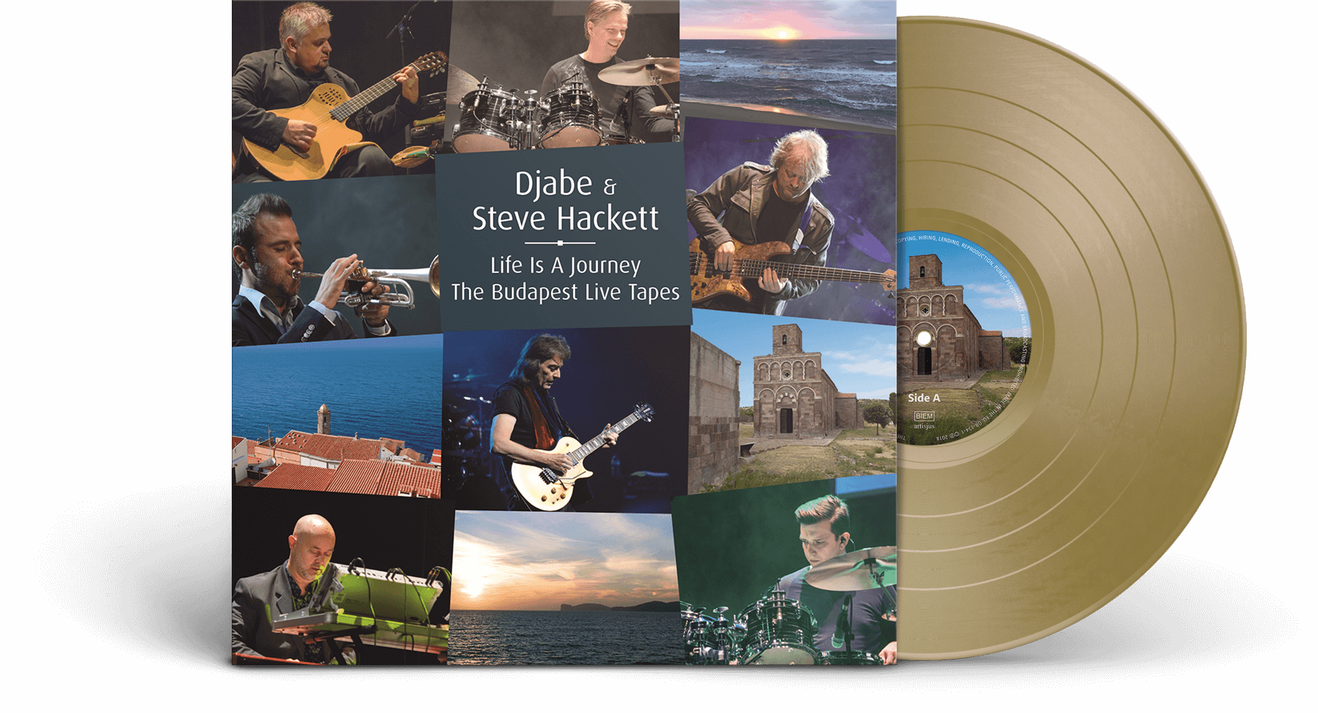 Djabe & Steve Hackett Life Is A Journey The Budapest Live Tapes (LP)