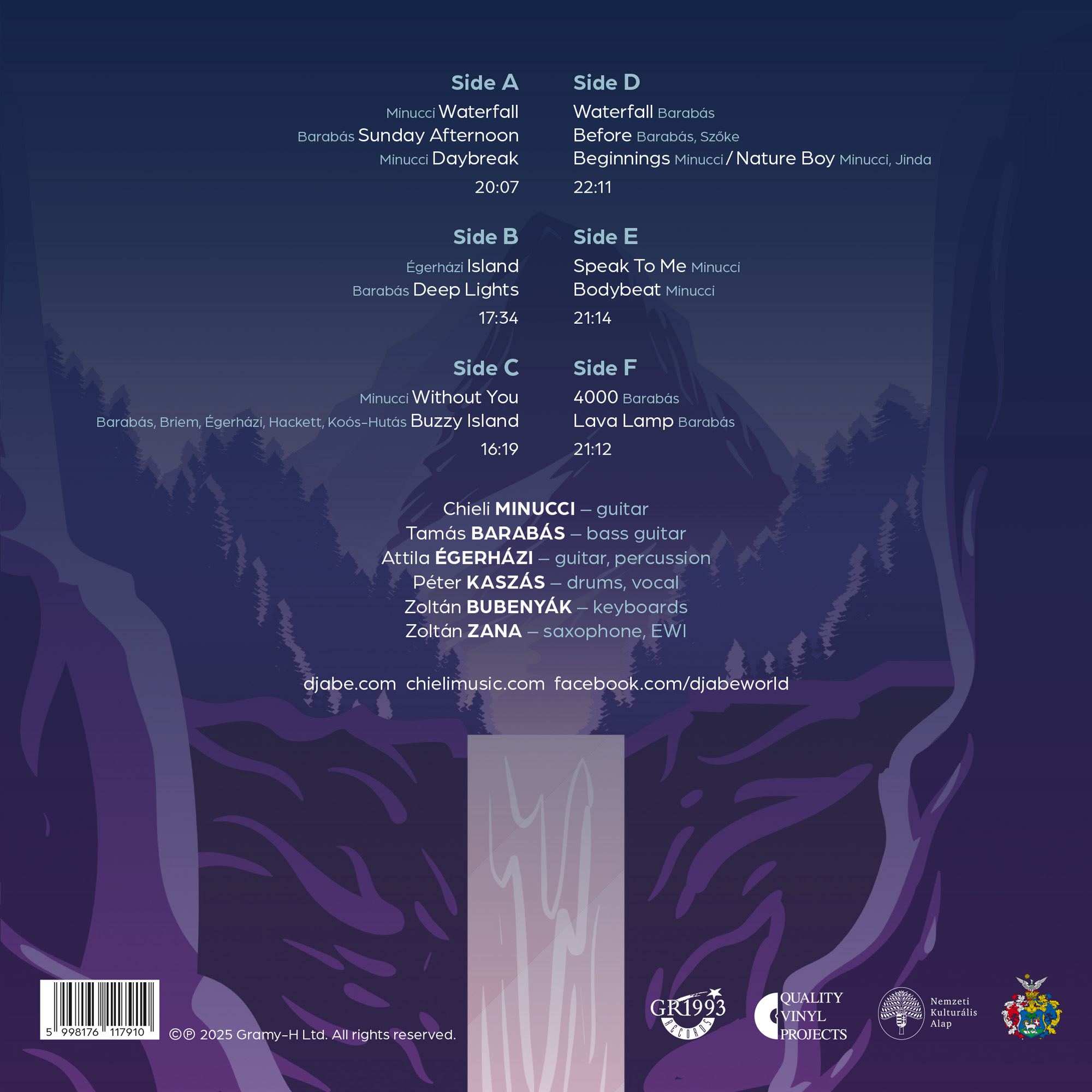 Djabe_with_Chieli_Minucci_Tour_of_Waterfalls_3LP_BACK_1